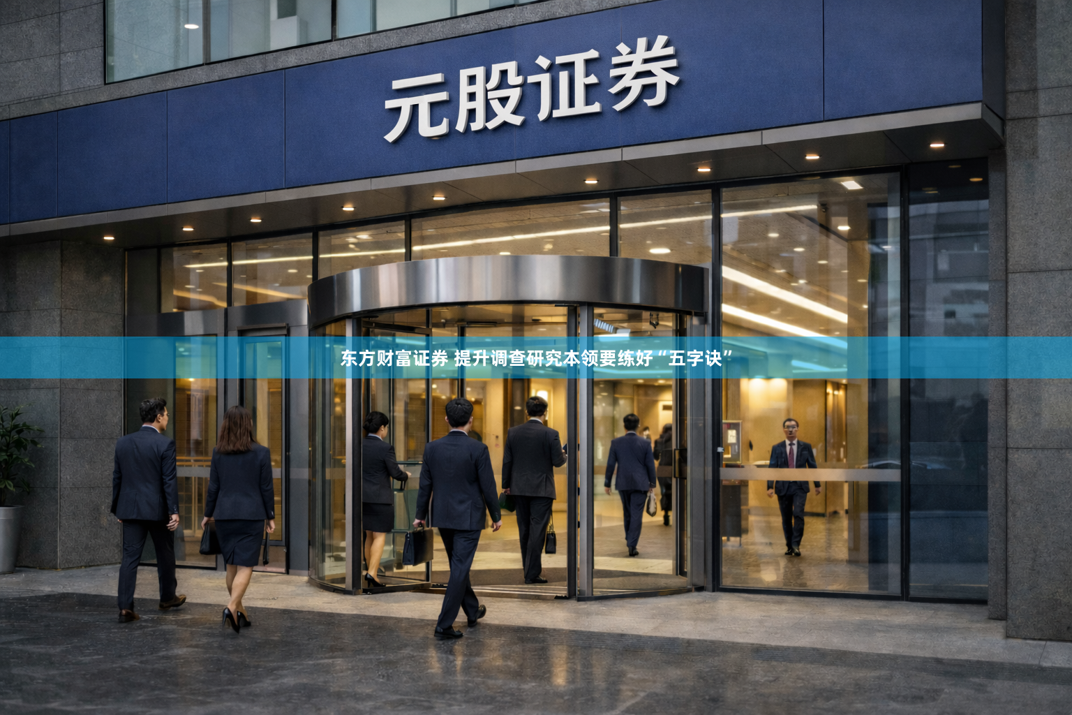 东方财富证券 提升调查研究本领要练好“五字诀”